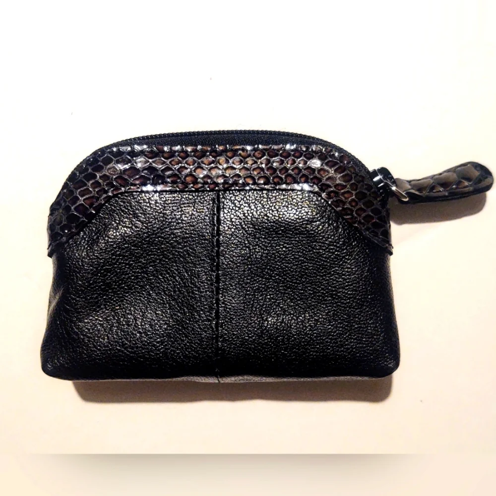 Brighton Leather Coin Trinket Jewelry Purse